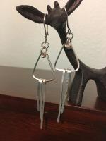 Canty, Joan: Triangle dangle earrings